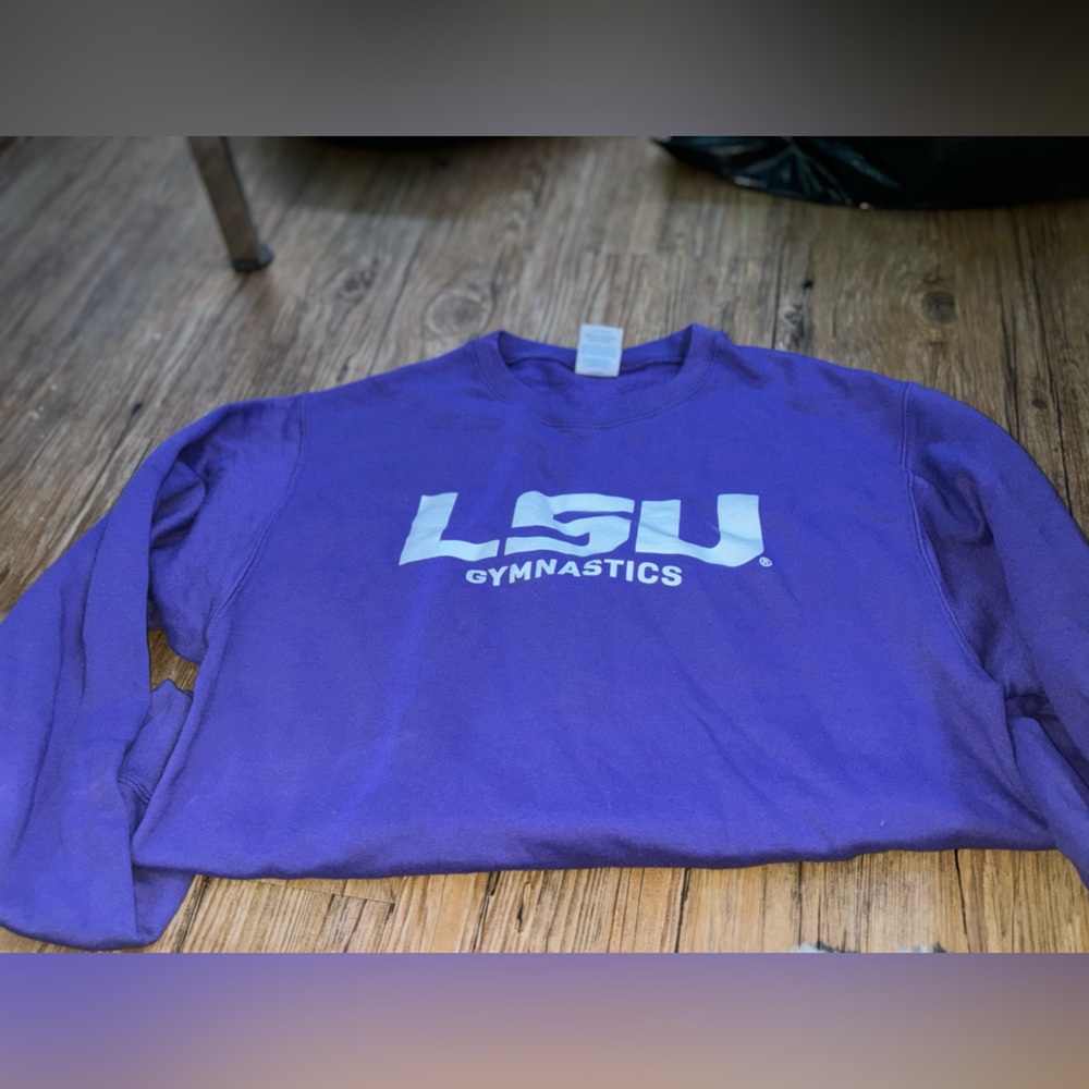 2 LSU Gymnastics Sweaters